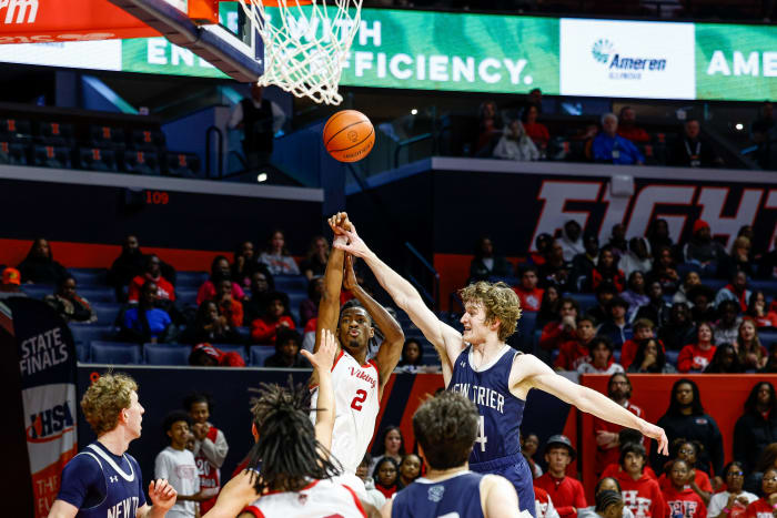 Homewood-Flossmoor New Trier Illinois boys basketball March 8 2024 Nate Latsch 26674